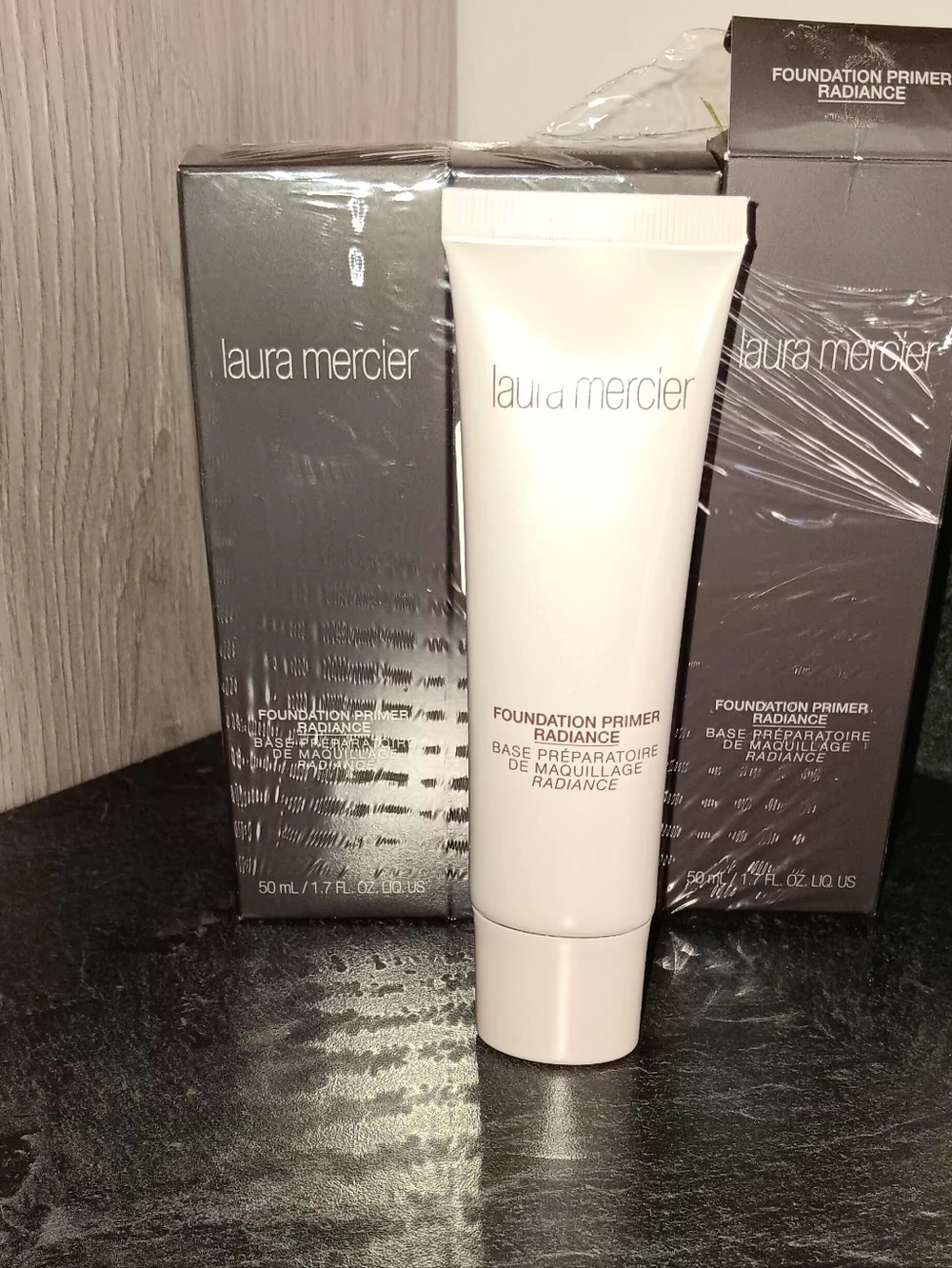 $15 3pk laura mercier Radiance Foundation Primer - White/Neutral